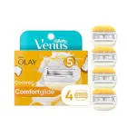GILLETTE VENUS PLUS OLAY COMFORTGLIDE COCONUT 4 MOSS