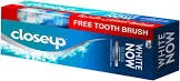 Closeup Toothpaste White Now Ice Cool 75 ML + Free Toothbrush