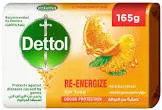 DETTOL SOAP ANTI-BACTERIAL RE-ENERGIZE WITH TANGERINE ORANGE 165 GM