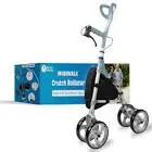 CRUTCH FOR THE ELDERLY WITH WHEEL