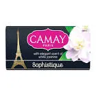 CAMAY SOAP SOPHISTIQUE 115 GM

(Note: There seems to be a typo in the original text, "SOPHISTIQUE" is spelled as "SOPHISTQUE".)