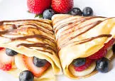 Fruit crepe