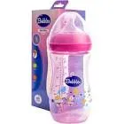 BUBBLES NATURAL WIDE NECK BOTTLE +6M PINK 280 ML