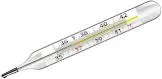 THERMOMETER MERCURY WIDE