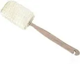LOOFAH WOODEN HANDLE