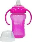 TRUE GOLD PLASTIC CUP SILICONE SPOUT WITH HAND +6M 270 ML (2022100)