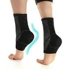 MIRACLE  ANKLE BRACE COTTON&WOOL SIZE S CODE 0033