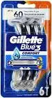 GILLETTE BLUE 3 COMFORT 6 MACHINES
