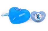 BABY TIME PACIFIER + HEART SHAPED HOLDER (BT506)