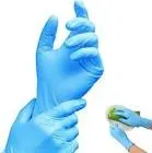 GLOVES LATEX SIZE MEDIUM COLOUR BLUE