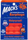 EARPLUGS SILICONE FOR KIDS ORANGE 6 PAIR