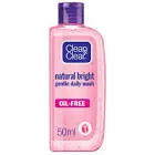 CLEAN & CLEAR GENTEL DAILY WASH NATURAL BRIGHT 50 ML