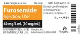 Furosemide 40mg/4ml 3 ampoules