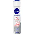 NIVEA SPRAY DRY COMFORT FOR WOMAN 150 ML