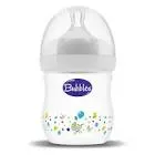 BUBBLES NATURAL WIDE NECK BOTTLE +1M WHITE 150 ML