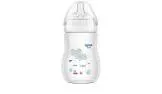 WEE BABY NATURAL PLASTIC BOTTLE WIDE NECK FROM 0-6M 250 ML (143)