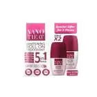 NANO TREAT ROLL ON WHITENING DEODORANT 5*1 ROSE VANILLA 50 ML (1+1) SPECIAL OFFER