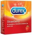 DUREX STRAWBERRY 3 CANDOMS OFFER 50 POUND  