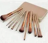 MAKEUP BRUSHES SET TIN BOX 12 BRUSHES