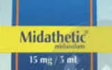 Midathetic 15mg/3ml 3 Ampoules