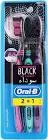 ORAL B TOOTHBRUSH ALLROUNDER BLACK 2+1 MEDIUM