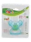 SILICONE PACIFIER CIRCULAR BUTTERFLY (AUTOMATIC) WITH CHAIN +0M
