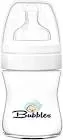 BUBBLES CLASSIC WIDE NECK BOTTLE +1M WHITE BLUE 100 ML