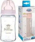 CANPOL ANTI COLIC PLASTIC BOTTLE WIDE NECK +12M WHITE 240 ML (35234)