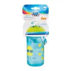 CANPOL BABIES SPORTS PLASTIC CUP WITH STRAW YELLOW +12M 350 ML (56510)