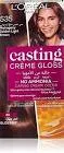 LOREAL CASTING COLOR MAHOGANY GOLDEN LIGHT BROWN 535