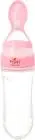 FISH PLASTIC BOTTLE SILICONE TEAT WITH SPOON 90 ML