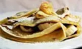 Banana and honey crepe