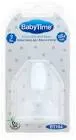 BABY TIME SILICONE WIDE NECK NIPPLE FROM +18M 1 PCS (BT104)