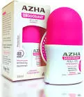 AZHA Roll-On Whitening Deodorant with Vitamin C Deep Purple Red 60 ml