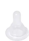 BABY TIME SILICONE TEAT WITH NARROW NECK ( MEDIUM FLOW ) FROM +6-18M 1 PCS (BT097)