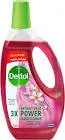 DETTOL 3 IN 1 ANTI-BACTERIAL POWER FLOOR CLEANER WITH JASMINE LIQUID RED 650 ML