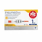 PIC INSUMED Syringes 1ml WITH MAGNIFYING LENS 30 PCS
