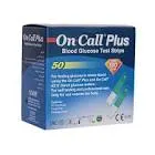 ON CALL PLUS BLOOD GLUCOSE TEST STRIPS 50 PCS