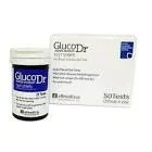 GLUCO DR BLOOD GLUCOSE TEST STRIPS 50 PCS