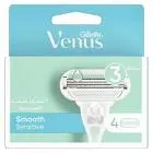 GILLETTE VENUS SMOOTH SENSITIVE 3 BLADES 4 MOSS