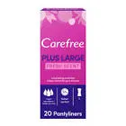 CAREFREE PLUS LARGE 20 PCS