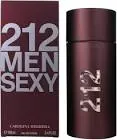 CAROLINA HERRERA 212 MEN SEXY EAU DE TOILETTE PERFUME FOR MEN 100 ML