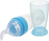 LAFRUTTA PLASTIC SILICON BOTTLE WITH SPON +4 90 ML (22065)