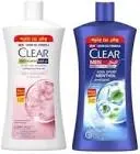 CLEAR MEN SHAMPOO ANTI DANDREFF SOFT&SHINY FOR WOMAN 900 ML OFFER 15 POUND