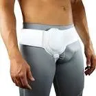ZOLA INGUINAL HERNIA TRUSS BELT LEFT SIZE LARGE ( 100 CM - 110 CM )