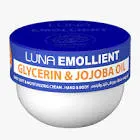 LUNA EMOLLIENT CREAM HAND & BODY WITH GLYCERIN&JOJOBA OIL 50GM