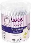 WEE BABY SOFT COTTON SWABS BUDS 200 PCS (906)