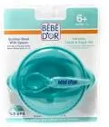 BEBEDOR BABY PLATE  + SPOON +6 MONTHS CODE 8557