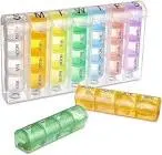 POP UP WEEKLY PILL BOX BIG WITH COVER