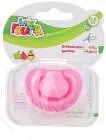 LAFRUTTA SILICONE ORTHODONTIC PACIFIER WITH COVER FROM 0-6M COLORS 1 PCS (22281)